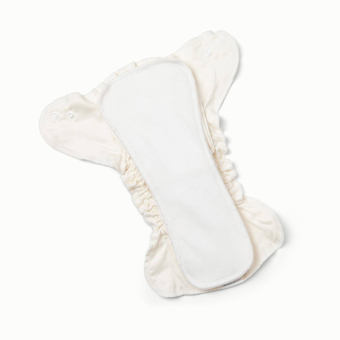 Esembly Overnighter placed  inside your Esembly inner, so the micro fleece is against your baby's skin.