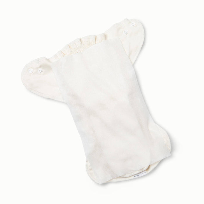 Esembly Tosser placed  inside your Esembly inner, so the tosser is against your baby's skin.