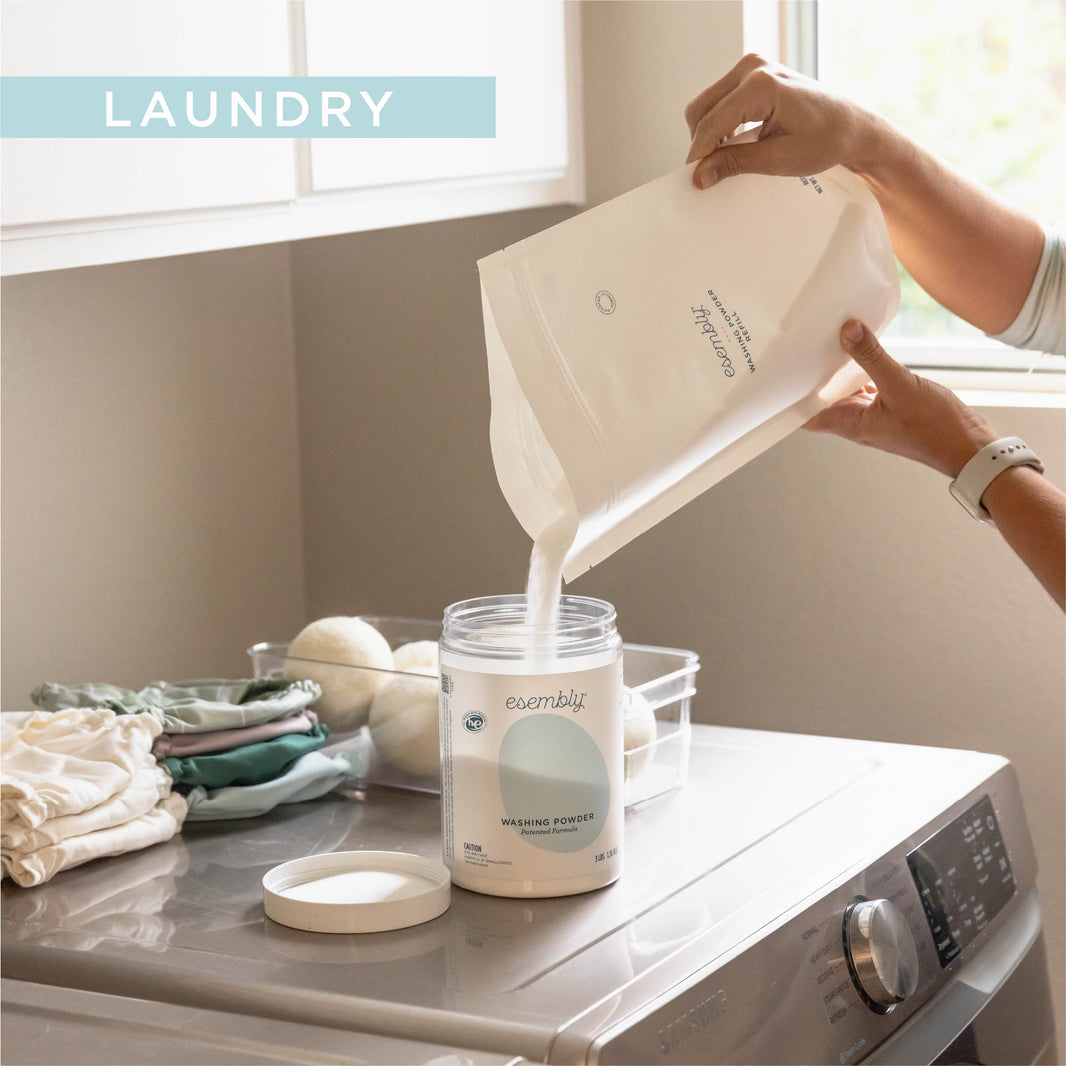 Why you should be using a “clean-rinsing” laundry detergent