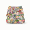 Front View of Esembly Outer in Botanic Garden (colorful florals hand painted by illustrator Sara Boccaccini Meadows)