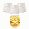Three Inners and One Esembly Outer in Buttercup (a buttery yellow solid color)
