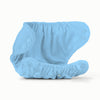 Inside view of an Esembly Outer in Cornflower (a soft mid-tone blue)