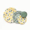 Four Bowl Caps in Green and Lemons