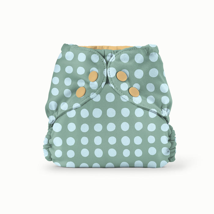 Growing Greens One-Size Fitted Cloth Diaper – Babee Greens